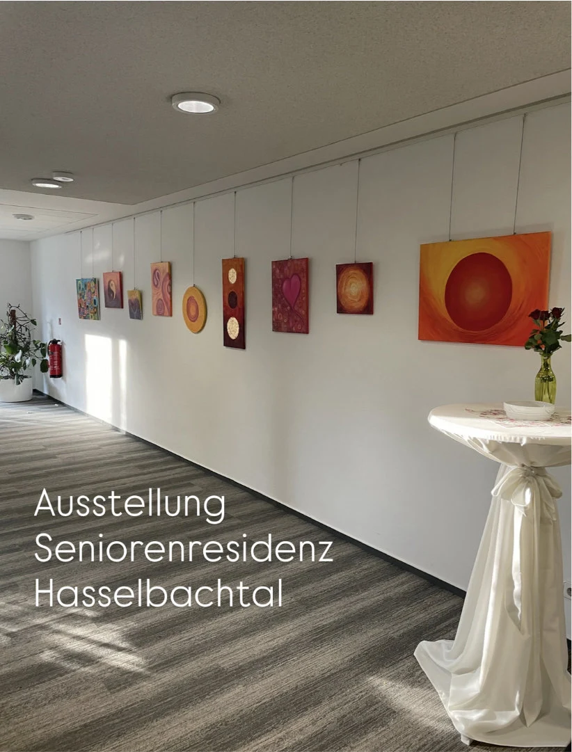 Meine erste Einzelausstellung · 36 Werke · Seniorenresidenz Hasselbachtal, Wolfsburg