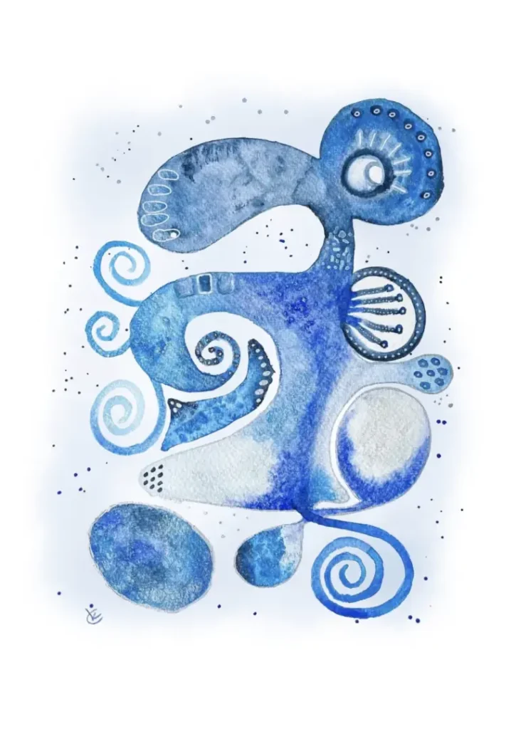 Aquarell Gribou 3