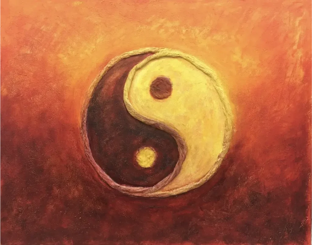 Energiebild Yingyang
